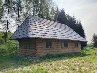 Renovácia chaty, obec Novoť
