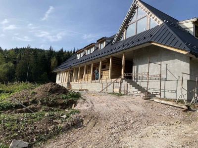 Renovácia chaty, obec Mlynky