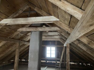 Renovácia podkrovia a interiéru pieskovaním, Třinec (CZ)