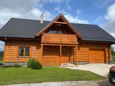 Renovácia zrubovej hmoty, chata Oravská Lesná