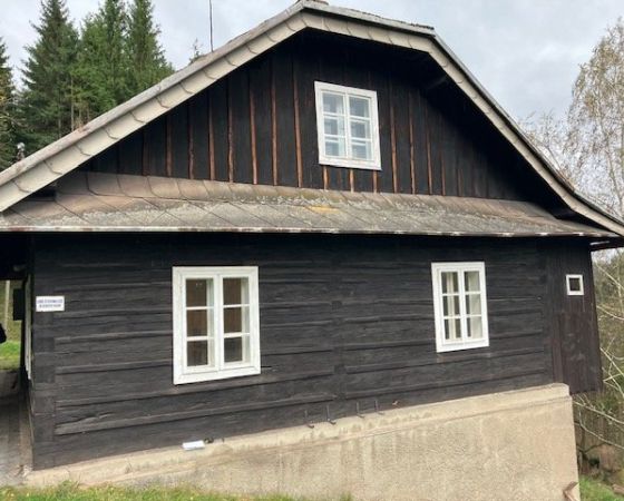 Renovácia podkrovia chaty pieskovaním, Třinec (CZ)