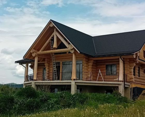 Renovácia zrubovej hmoty, chata Oravská Jasenica