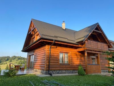 Renovácia zrubovej hmoty, chata Oravská Lesná